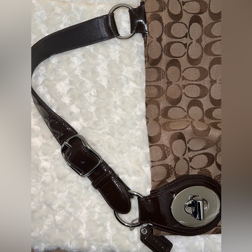 Coach Brown Shoulder Bag - Picture 5 of 8